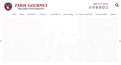 Desktop Screenshot of parisgourmet.com